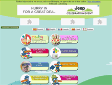 Tablet Screenshot of childtopia.com